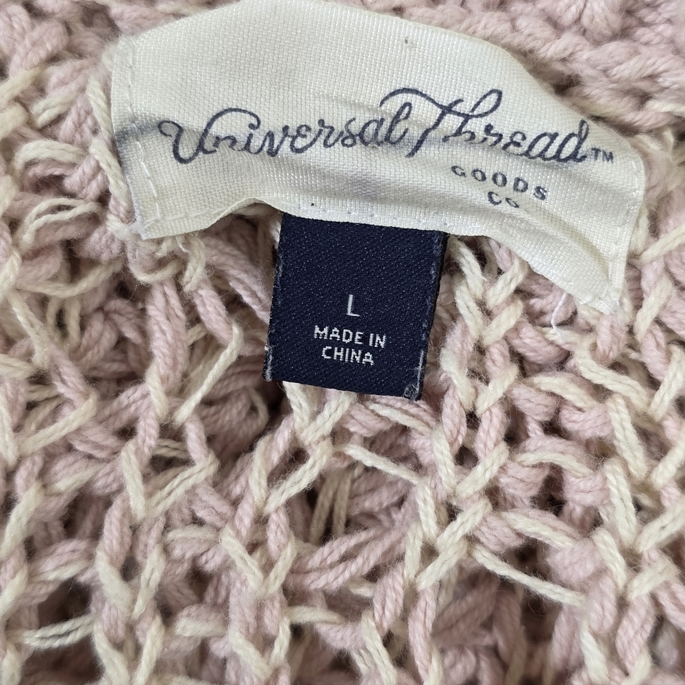 Universal Thread Blush Knit Sweater - image 2